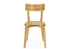 Миниатюра фото стул деревянный woodville линда жесткое сидение дуб / вивид дуб 639335 | 220svet.ru