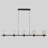 Миниатюра фото подвесной светильник crystal lux duet sp35w led black | 220svet.ru