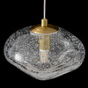 Миниатюра фото подвесной светильник crystal lux formless sp1 transparent | 220svet.ru