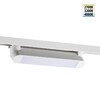 Миниатюра фото трековый светильник однофазный трехжильный с переключателем температуры novotech iter 359797 белый | 220svet.ru