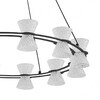 Миниатюра фото подвесная люстра lumion vinora 8341/42l черный | 220svet.ru