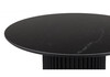 Миниатюра фото керамический стол woodville барел 90 shakespeare black 625953 | 220svet.ru