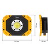 Миниатюра фото светодиодный фонарь эра рабочие практик прожектор аккумуляторный 15вт, cob, 6 режимов б0054038 | 220svet.ru