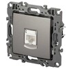 Миниатюра фото розетка эра серия 12 12-3107-16 информационная rj45 титан б0065716 | 220svet.ru