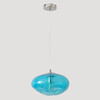 Миниатюра фото подвесной светильник crystal lux formless sp1 blue | 220svet.ru