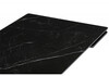Миниатюра фото керамический стол раскладной 120(180)х80 woodville мэриан shakespeare black / черный 625717 | 220svet.ru