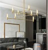 Миниатюра фото потолочная люстра на штанге inodesign level 40.1213 | 220svet.ru