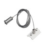 Миниатюра фото комплект для подвесного монтажа накладных треков lightstar uno 509170w | 220svet.ru